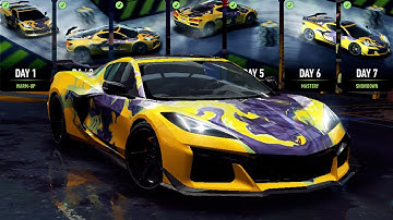 Chevrolet Corvette C8 Z06 DAY 7 NFS No Limits Xtreme Racing Championship Gameplay Walkthrough