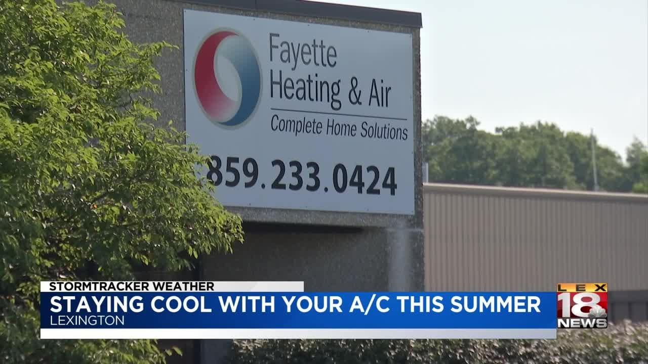 Staying Cool With Your A/C This Summer newspaper mockup