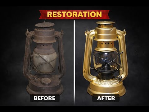 GERMAN FEUERHAND 175 Süper Baby Kerosene Lantern 1939 #vintage