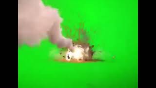 Missile green screen [Free Green screen]