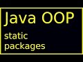 OOP in Java [3] - Basics zu Klassen, static und packages
