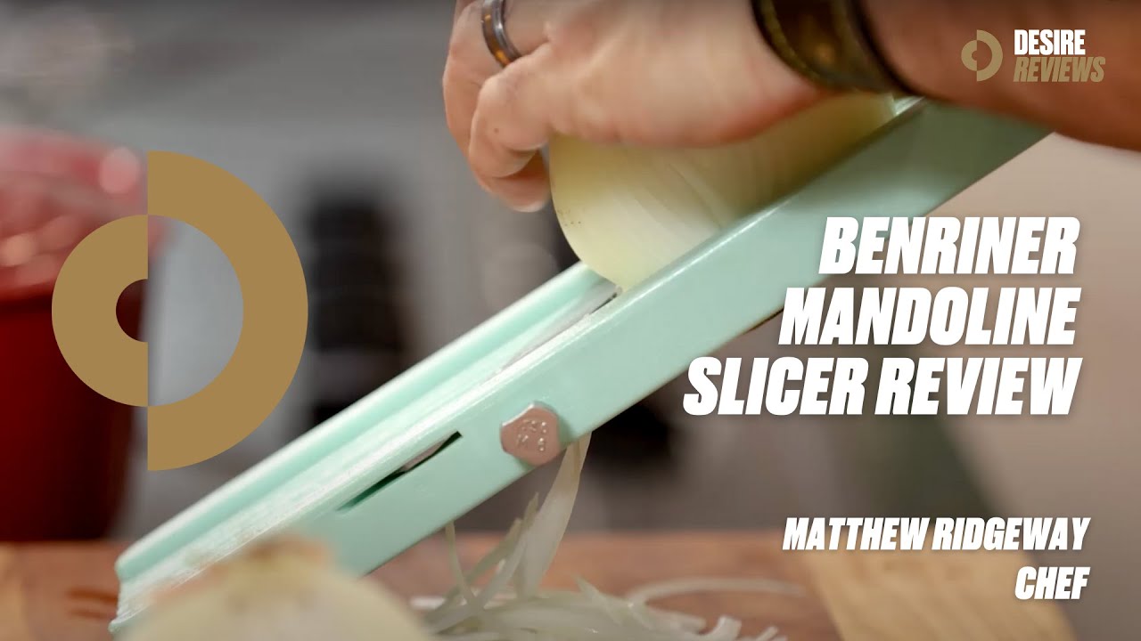 Benriner Mandoline Slicer Review with Matthew Ridgway 