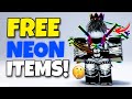 GET THESE 20 FREE CLASSIC ITEMS RIGHT NOW! (Neon Free Items) EASY ROBLOX EVENT! 2025 🔥