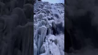 Frozen waterfall @ Kashmir🍁✨️🍁✨️🍁