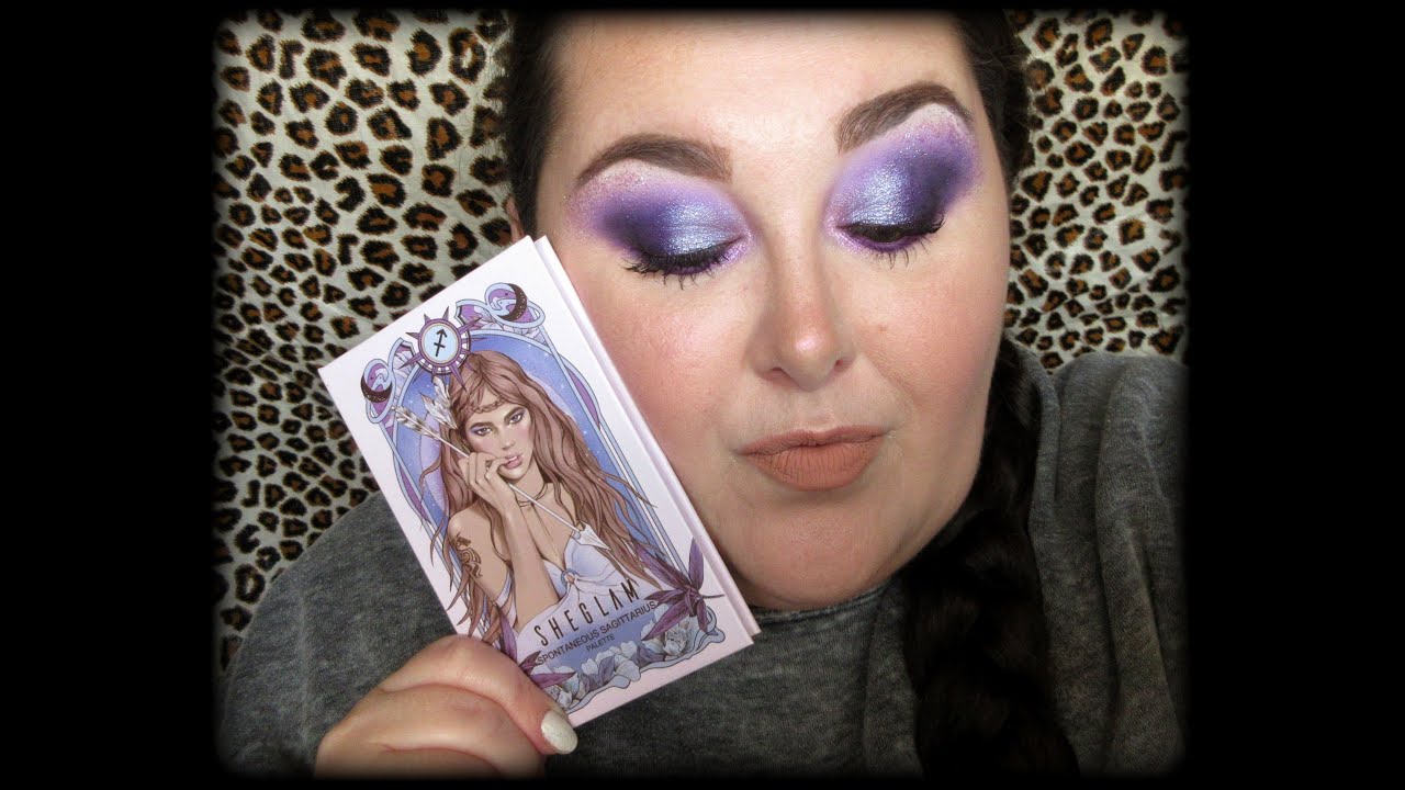SheGlam Sagittarius Eyeshadow Palette Look #1
