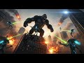 King Kong Fights to Stop the Alien Invasion! - Epic Battle!
