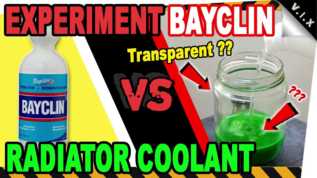 EKSPERIMEN BAYCLIN VS AIR RADIATOR ( MENAKJUBKAN !! ) TERBARU 2019