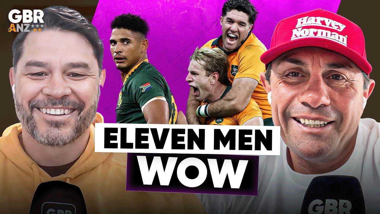 11 Men, 1 iPhone & a Famous Win: Wallabies Stun the Boks 42-38