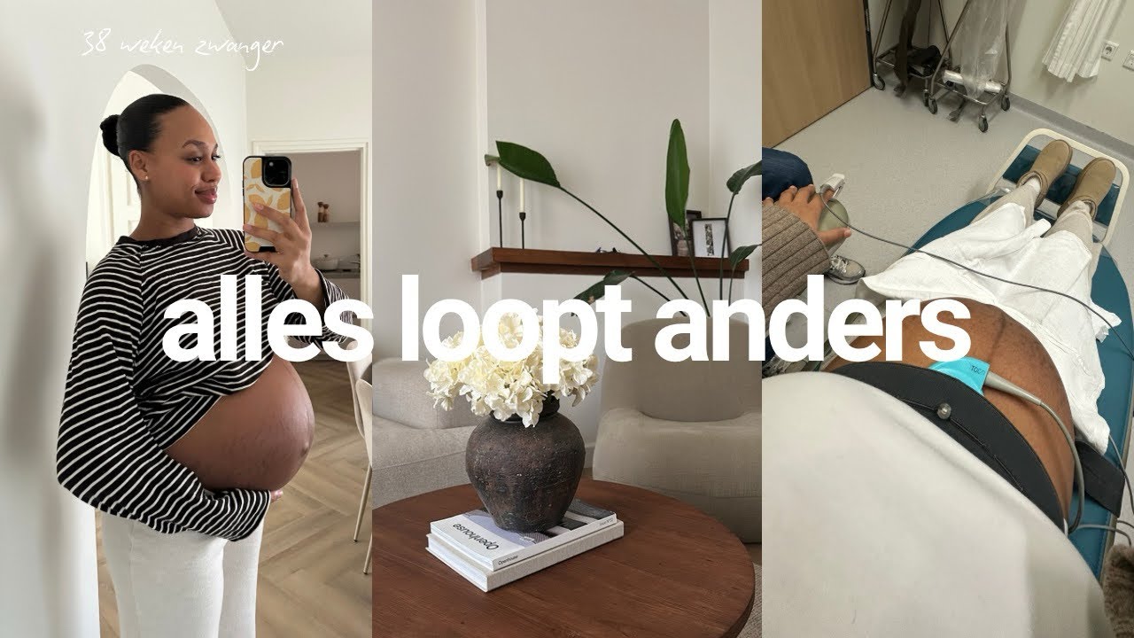 alles loopt anders: 38 weken zwanger, CTG & inleiden? 🥲 