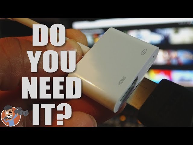 Lightning Digital AV Adapter : Should You Your Money? - YouTube