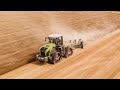 CLAAS XERION 5000 TRAC TS & aratro quadrivomere Nardi | Prove in campo aratura | Italy 4k