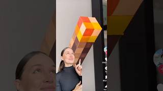 Я не знаю зачем мне эта штука, но на деле выглядит классно 🫨 #diy #roomdecor #decor #Minecraft