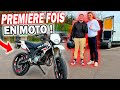 LE GAGNANT ESSAIE LA MOTO ! (il roule pour la première fois) 👨‍🏫