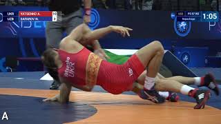 Repechage Fs - 57 Kg A. Yatsenko Ukr Df. N. Safarov Uzb By Vsu1, 12-2