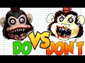 DOs & DON'Ts Drawing Monkey (Dark Deception) In 1 Minute CHALLENGE!