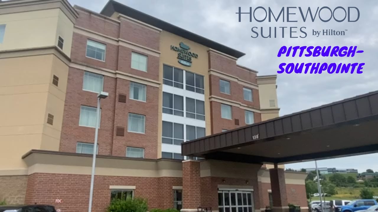 Полный тур по отелю: Homewood Suites by Hilton Pittsburgh-Southpointe | Кэнонсбург, Пенсильвания