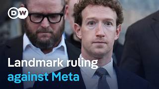 Meta found guilty of harming children's mental health — can this change Meta's way? | DW News