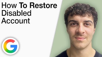 How To Restore Disabled Google Account [2025 Full Guide]