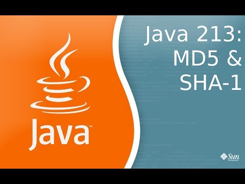 Урок Java 213: Работа с шифрованием MD5 и SHA-1