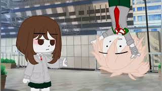 You hurt him I kill you(bakudeku/mha/gacha club/meme/serious)