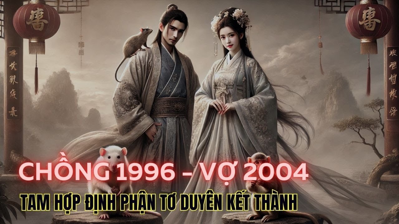 🐭 Chồng 1996 🐒 Vợ 2004 Có Hợp Nhau Không? Xem tuổi kết hôn vợ chồng