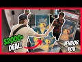 VAN GOGH PIKACHU'S FOR EVERYONE! | Dallas Card Show Day 1 | Pokemon Vendor POV