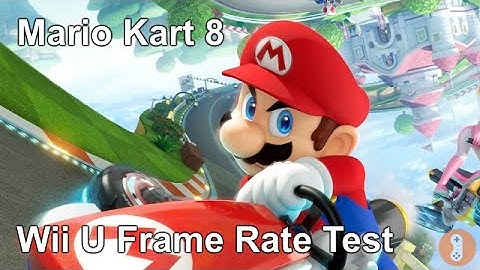 Mario Kart 8 Splitscreen Wii U Frame Rate Test