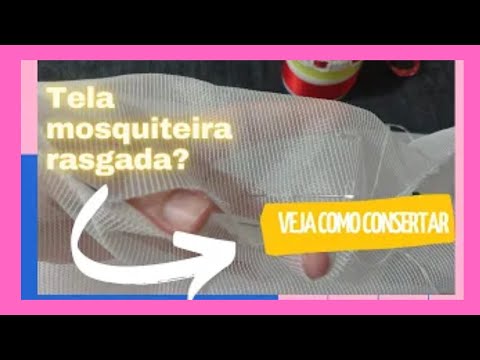 Don&rsquo;t throw it away!!! Here&rsquo;s how to fix a torn mosquito net (step by step)!