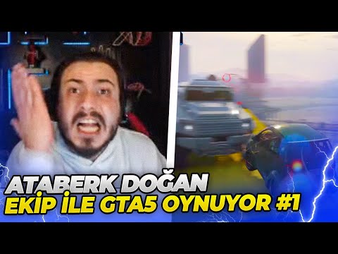 Ataberk Doğan - Ekip İle GTA5 Oynuyor #1 Face to Face ve Parkur