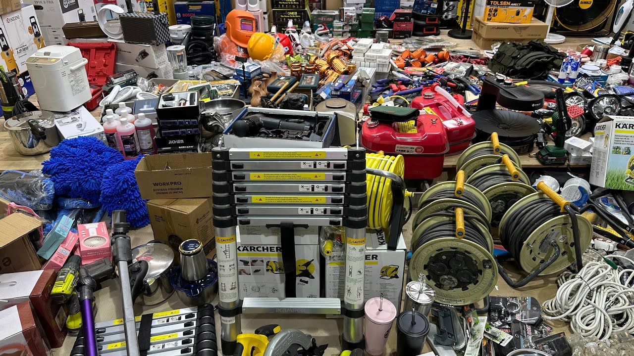 Săn lô hàng bãi Nhật mới nhất tại kho em. Hàng gốm sứ, Robot lau nhà, Gậy Gofl và nhiều hàng hot 