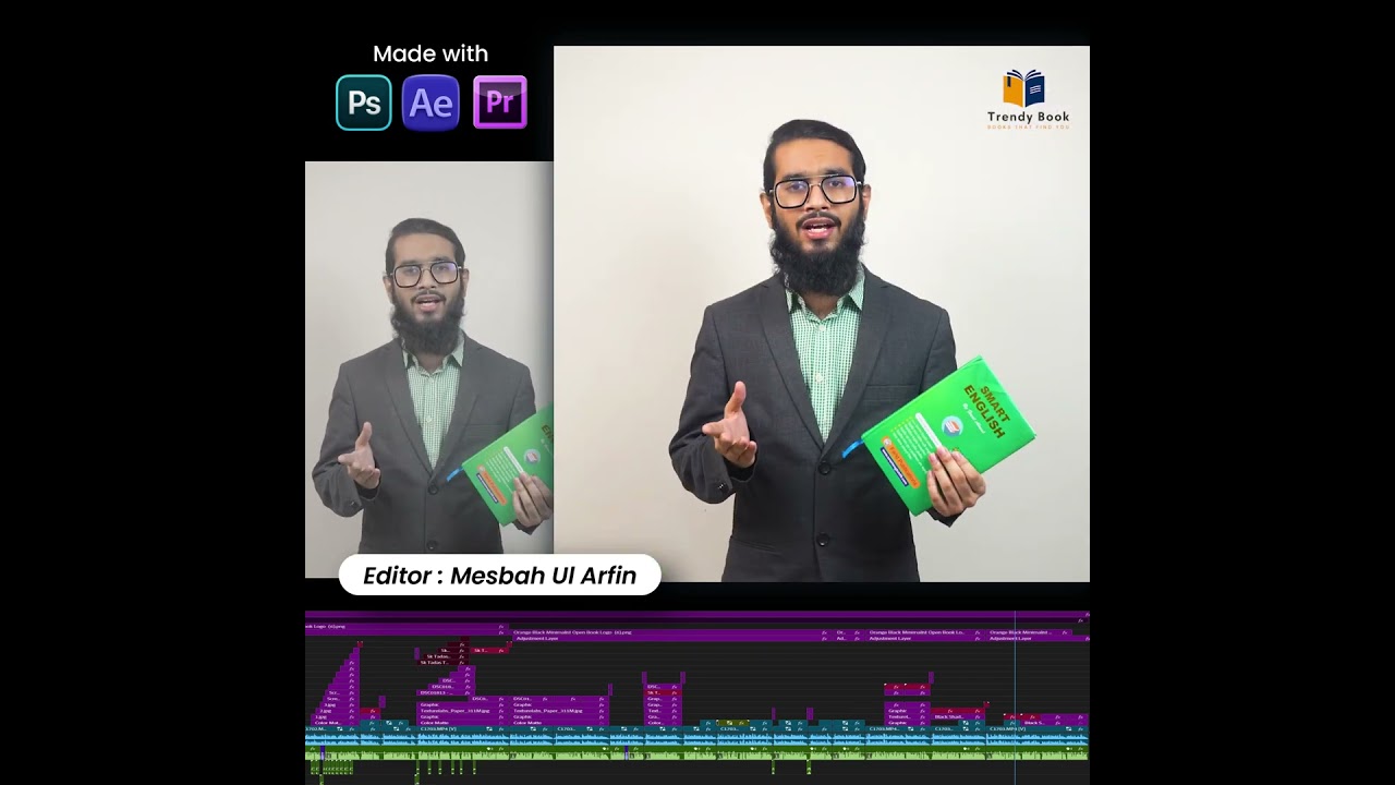 🏆Client Work : Trendy Book ✅Content Type: Promotional video Edit
