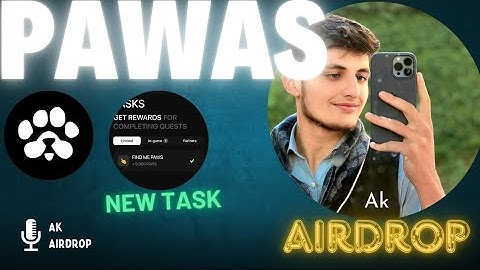 PAWS AIRDROP NEW TASK ALERT! Step-by-Step Guide on How to Complete It