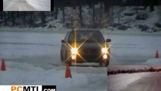 PCMTL 2010-01-16 Subaru Ice Racing Studs Lapping Rally Impreza