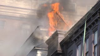 4-alarm fire chars San Francisco Nob Hill apartment building, SFFD says