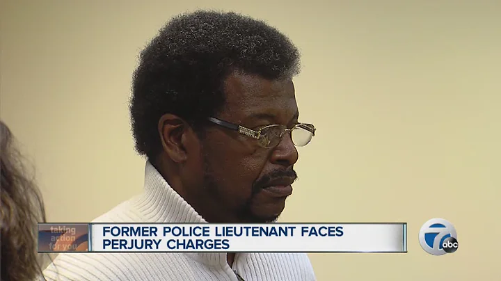 Former police lieutenant faces perjury charges