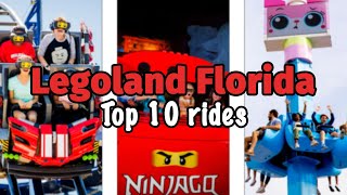 Top 10 rides at Legoland Florida | 2022