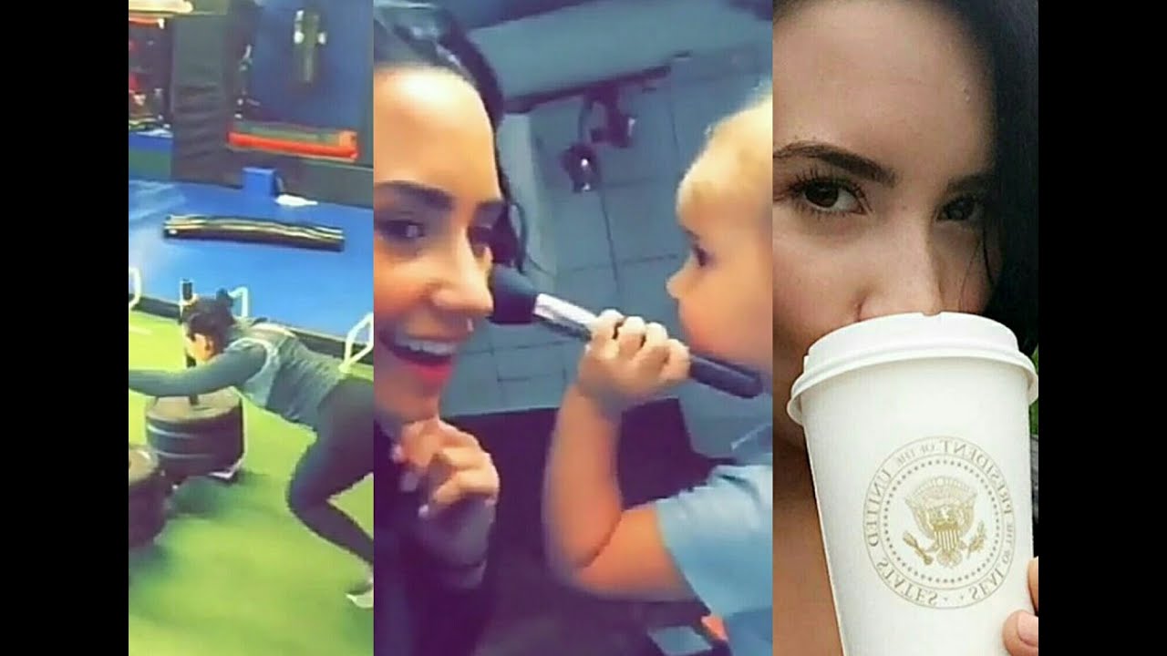 Demi Lovato Newest Snapchat Videos Ft James Corden,Nick Jonas And More