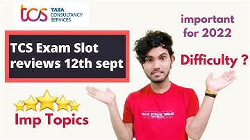 TCS NQT 12th Sept Both Slots Exam Review | Rohan Rathod #tcs #tcsnqt
