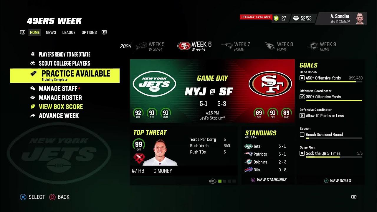 Jets vs 49ers YouTube