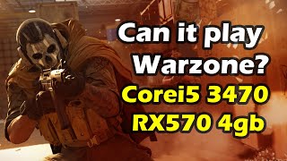 Core i5-3470 | RX 570 4GB - Warzone Gameplay (Low Settings)