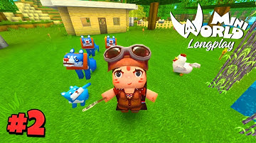 Mini World Block Art: Nostalgic Survival - First Version - Relaxing Longplay (No Commentary) #2