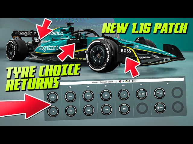 F1 22 - Update V1.15 And Sport Liveries Update Deployed - Bsimracing