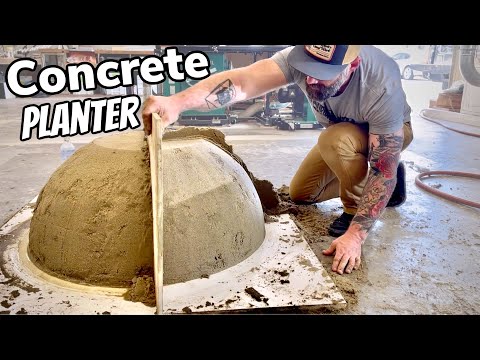 This Saved Me $1200 || Making a Large Concrete Planter