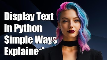 Tekst op het scherm weergeven in Python: eenvoudige methoden uitgelegd