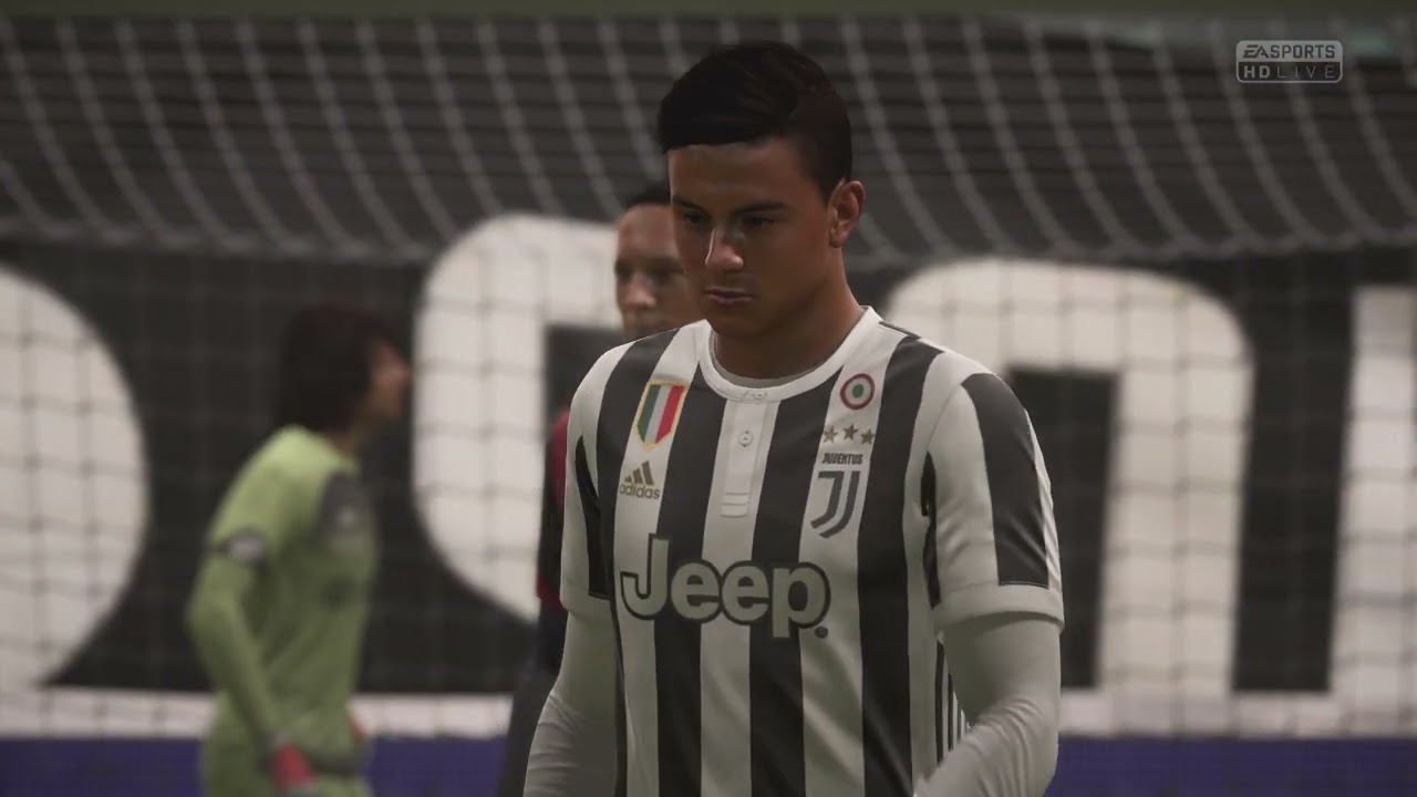 FIFA 18 Manager Career Mode Juventus vs Genoa Calcio A