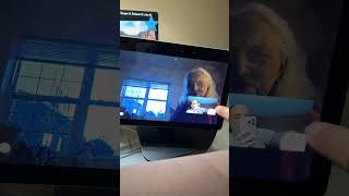 Amazon Alexa Echo Show user tip for use when a caregiver talking to your loved one with dementia. 💞