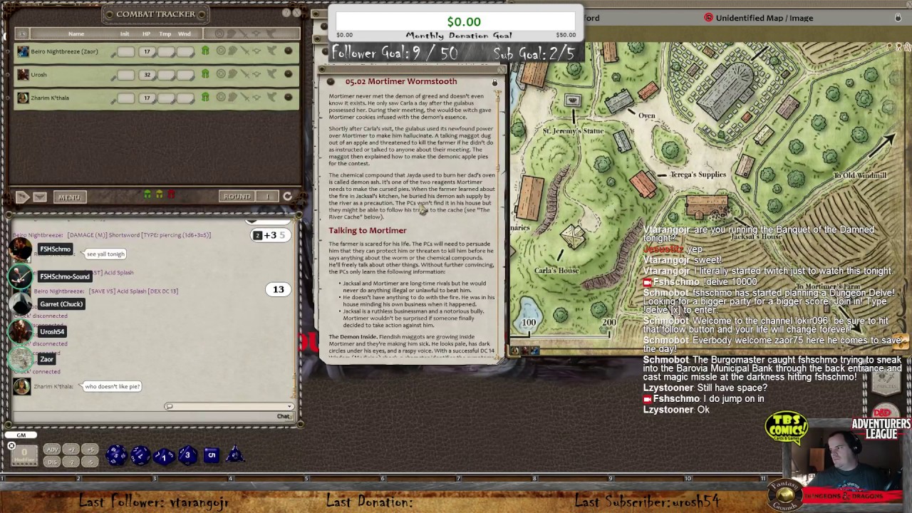 Saturday Night D&D One Shots Banquet of the Damned YouTube