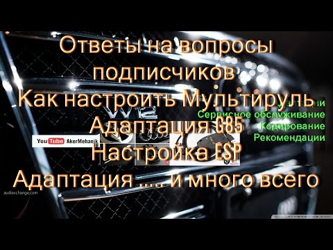 Ответы на вопросы подписчиков. Адаптация G85 ESP в ВасяДиагност.AkerMehanik