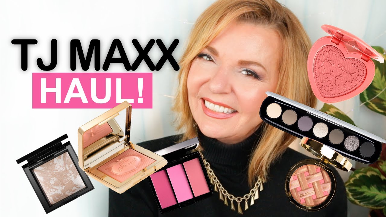 TJ Maxx Haul Marc Jacobs, Too Faced, ABH YouTube