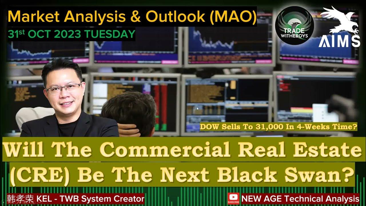 Commercial Real Estate (CRE) Could Be The Next Black Swan Event? Dow Could Trade Down To